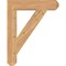 Ekena Millwork Traditional Craftsman Smooth Bracket, Western Red Cedar, 5 1/2"W x 30"D x 38"H BKT06X30X38TRA04SWR - alternate 2
